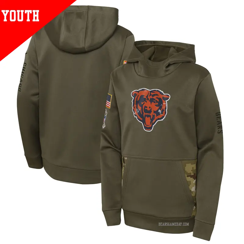 Nfl shops bears salute to service hoodie